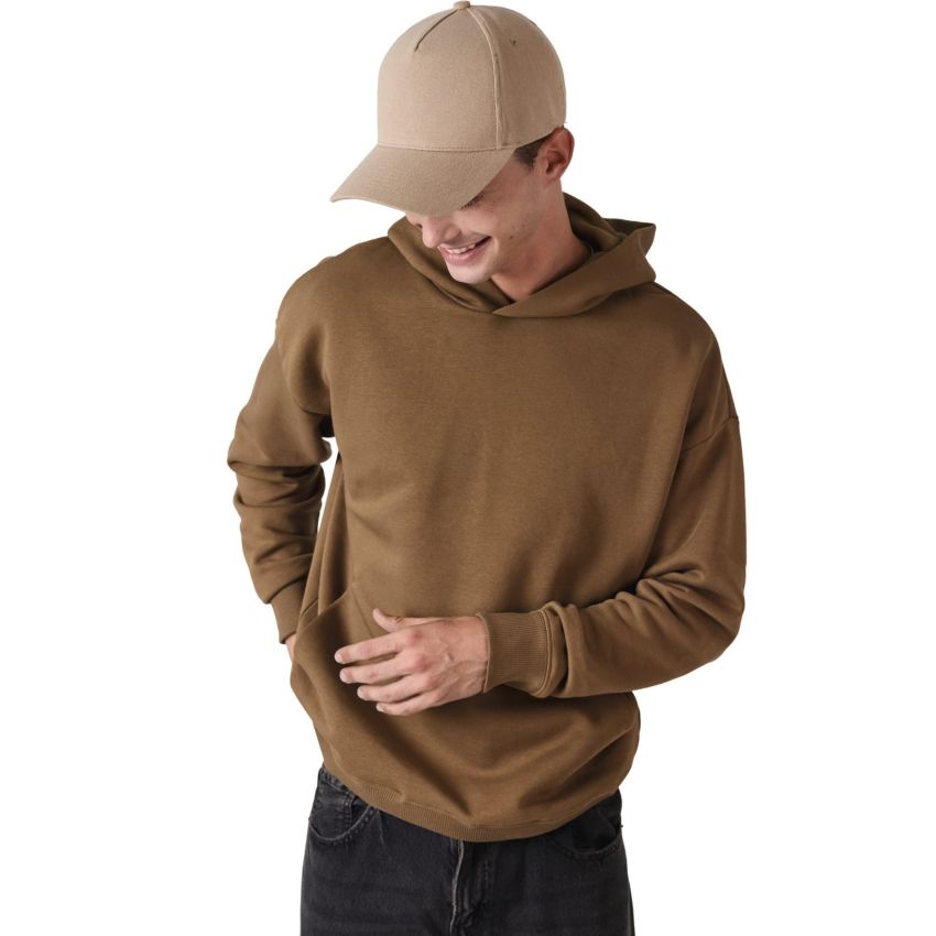 Gorra de 5 paneles de algodón reciclado