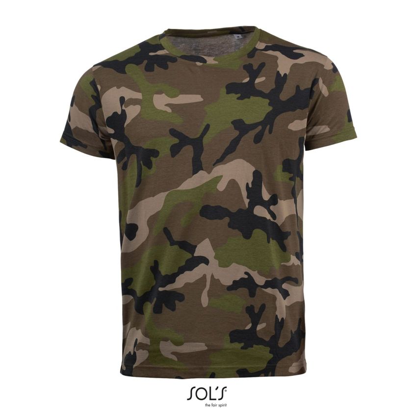 Camiseta SOL'S CAMO HOMBRE