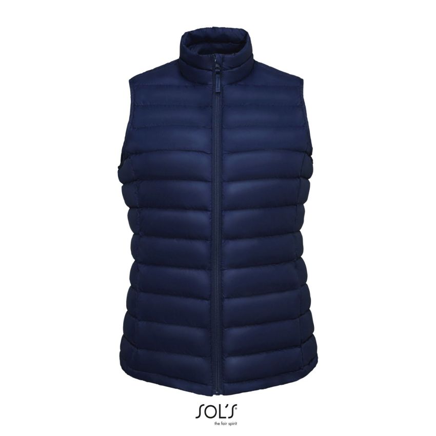 Chaleco acolchado SOL'S Wilson BW Mujer
