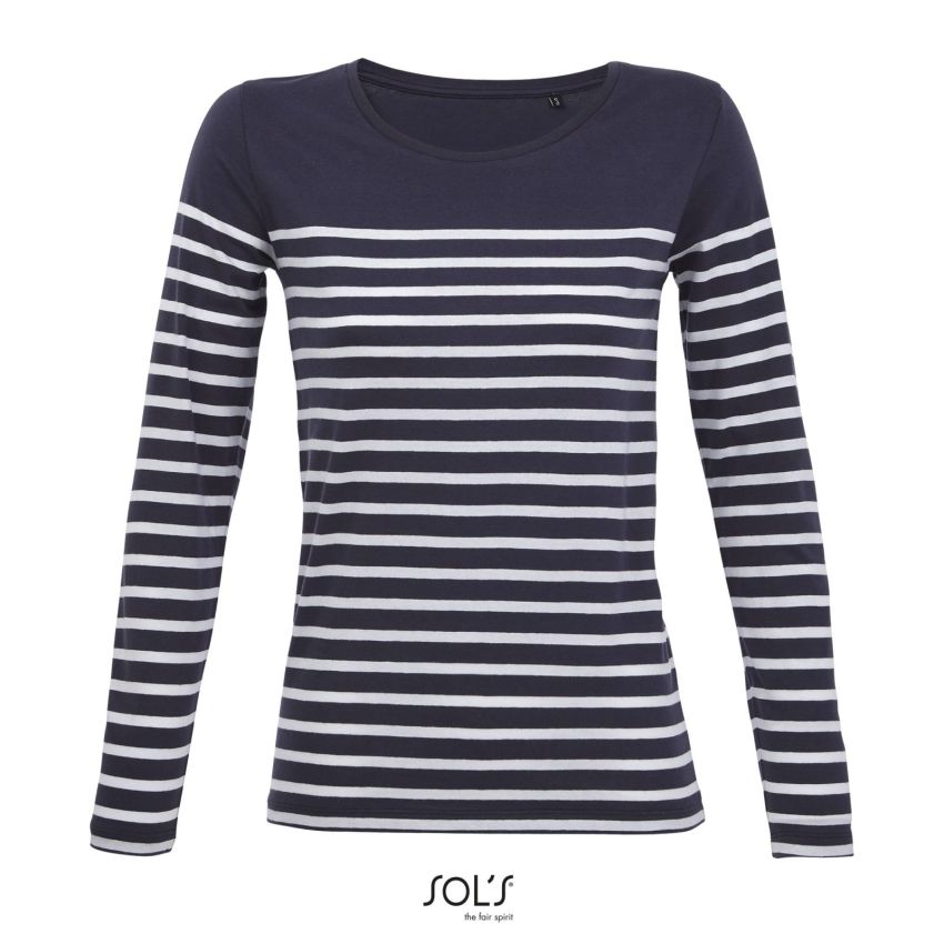 Camiseta de manga larga SOL'S MATELOT para mujer