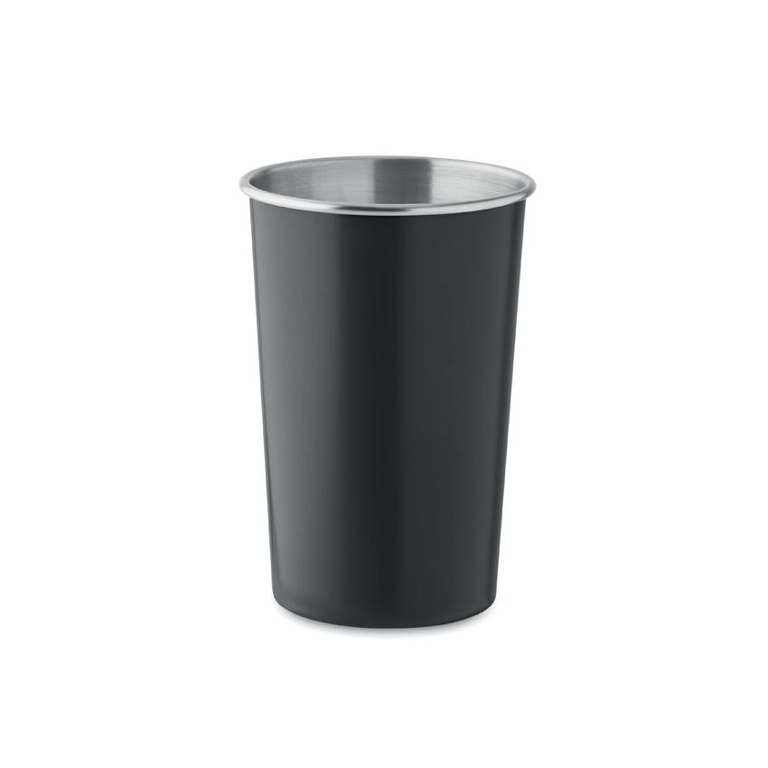 Vaso de acero inoxidable reciclado