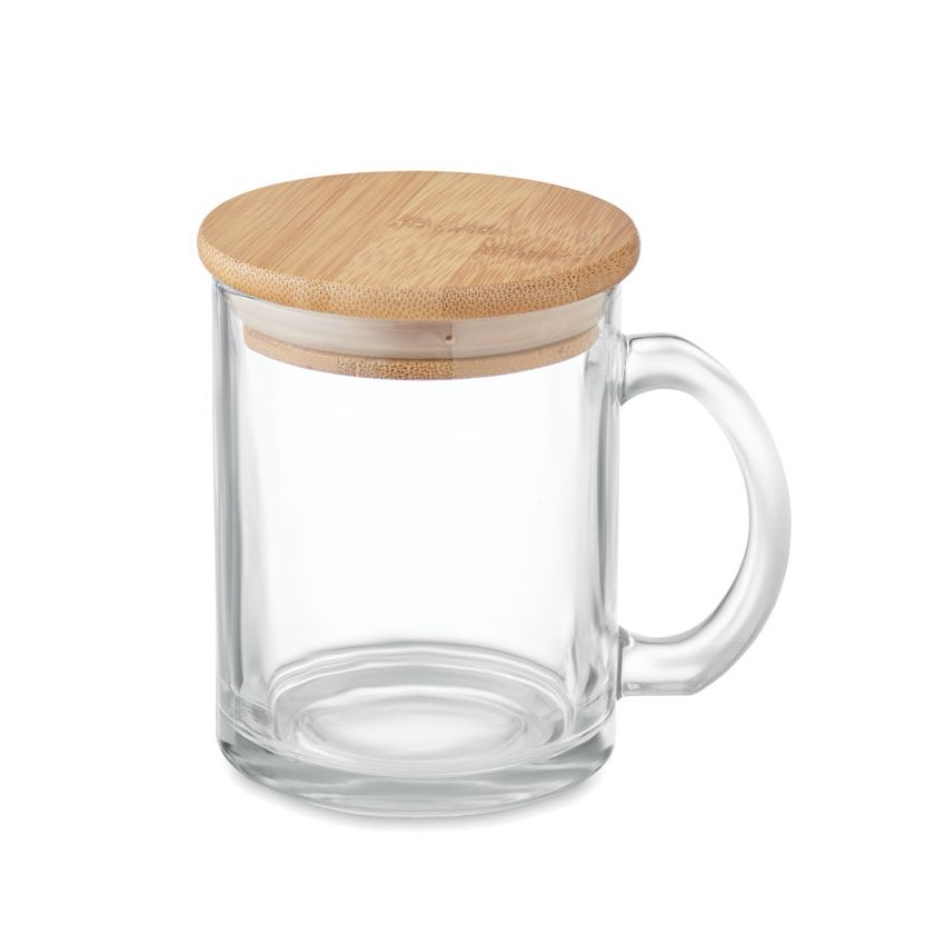 Taza de vidrio reciclado 300 ml