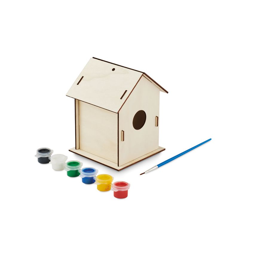 Kit DIY casa de pájaros de madera
