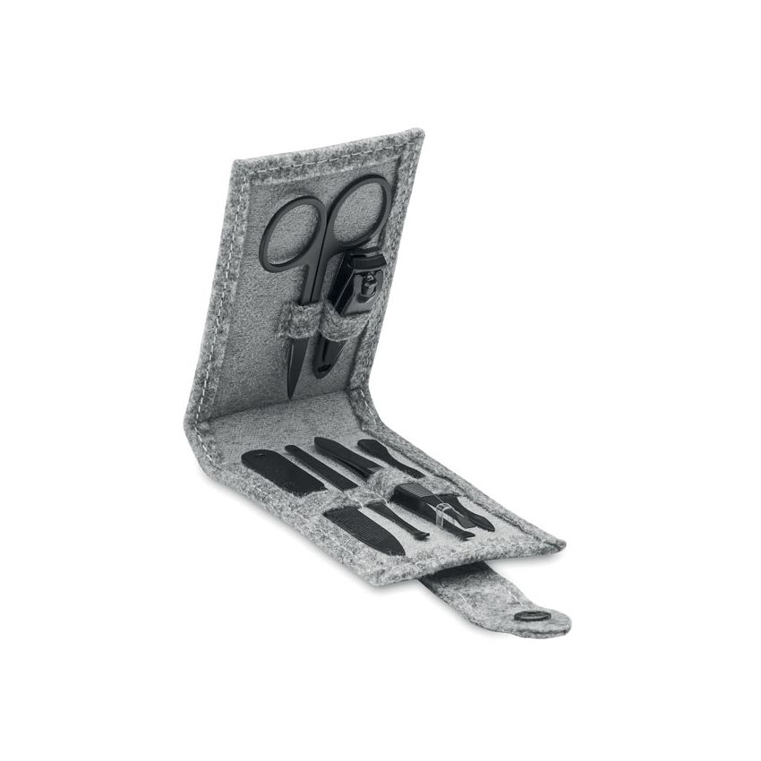 Set de manicura de fieltro