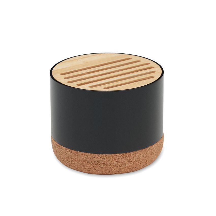 Altavoz de corcho