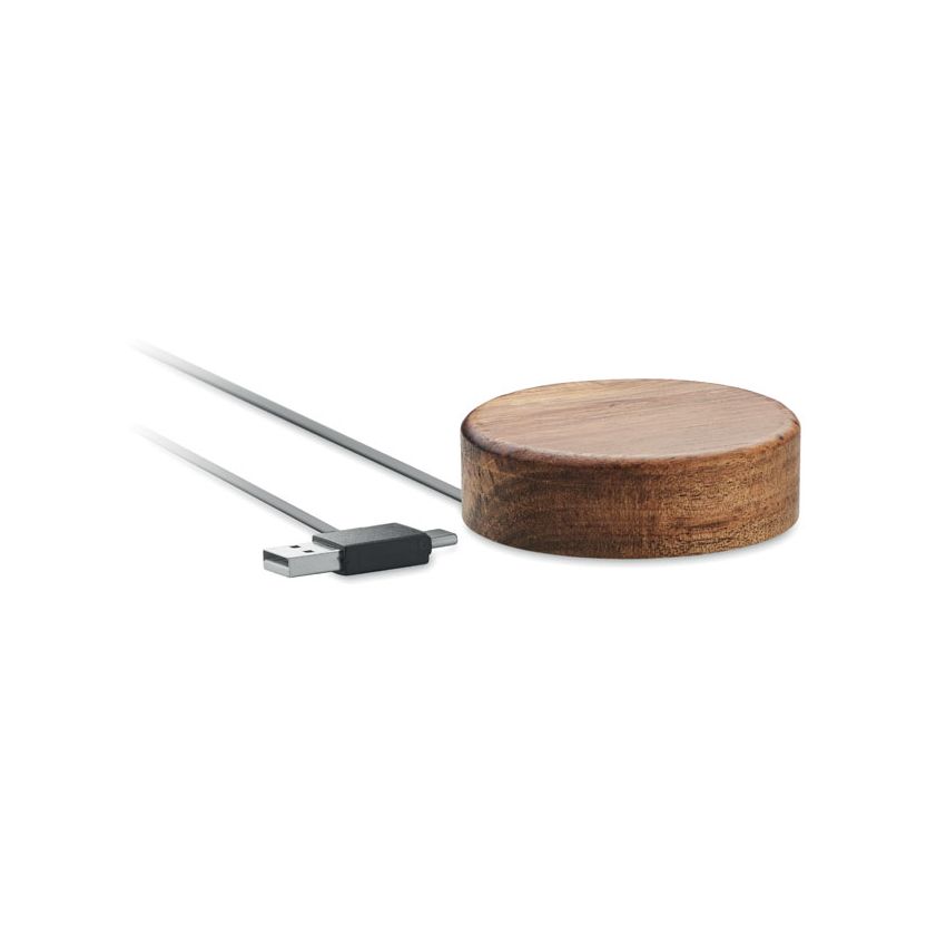 Cargador inalámbrico acacia 15W