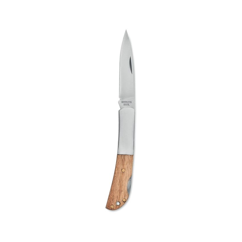 Navaja plegable de acacia
