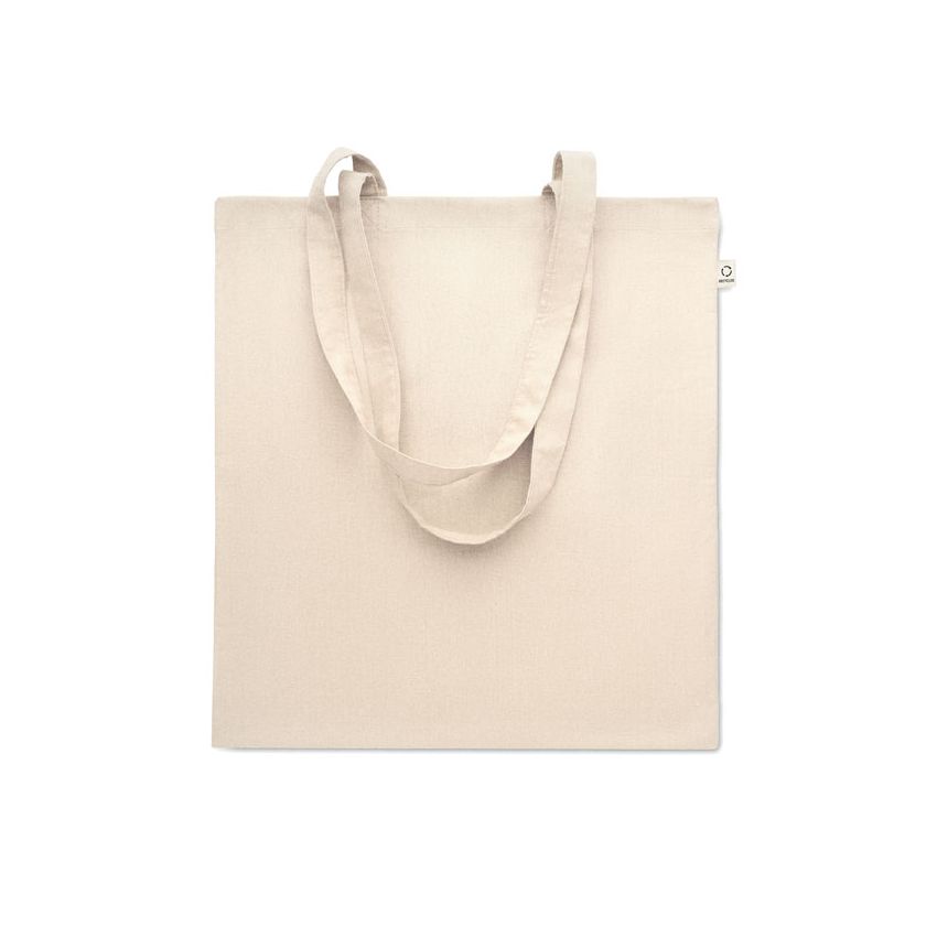 Bolsa de compras de algodón reciclado