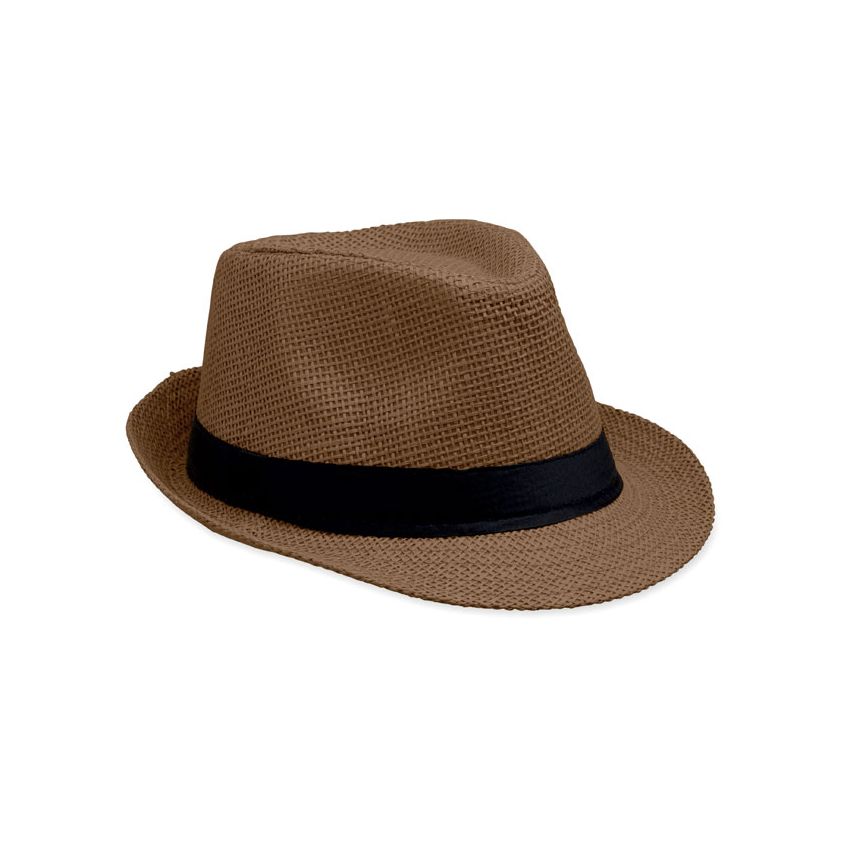 Sombrero de paja de papel