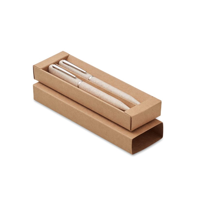 Set de bolígrafos en caja