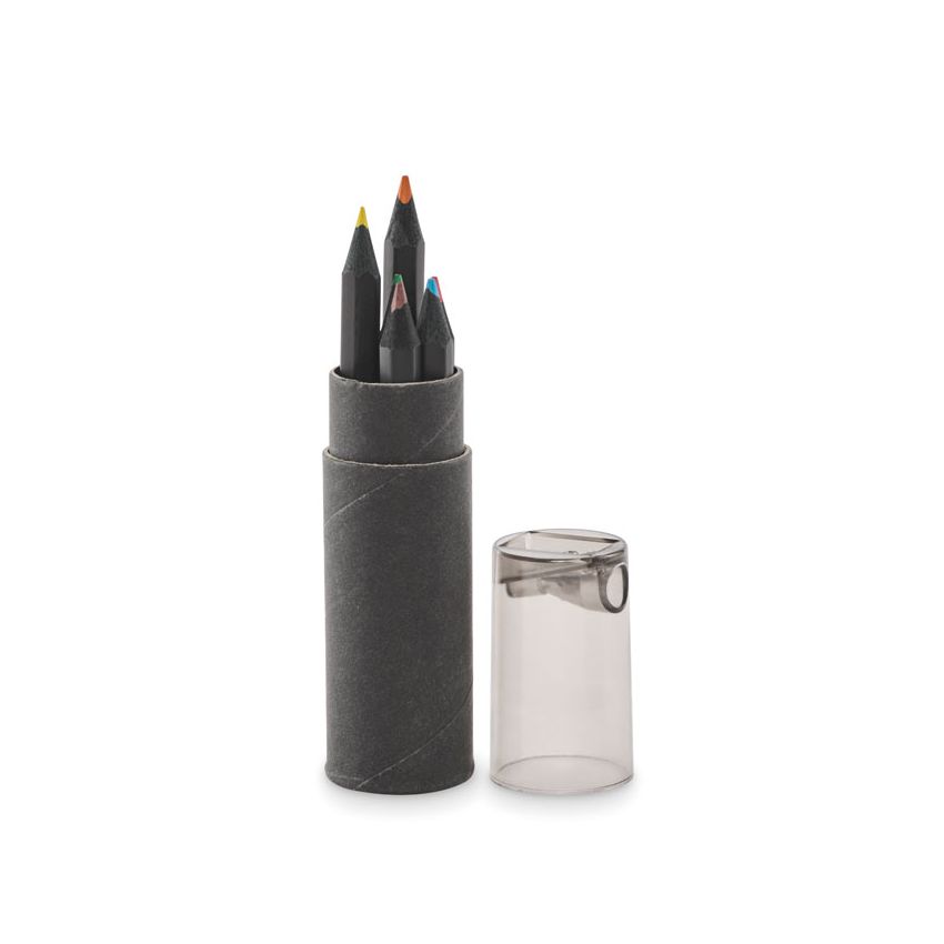 Estuche con 6 lápices de colores