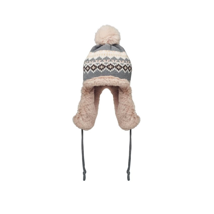Gorro de punto con visera