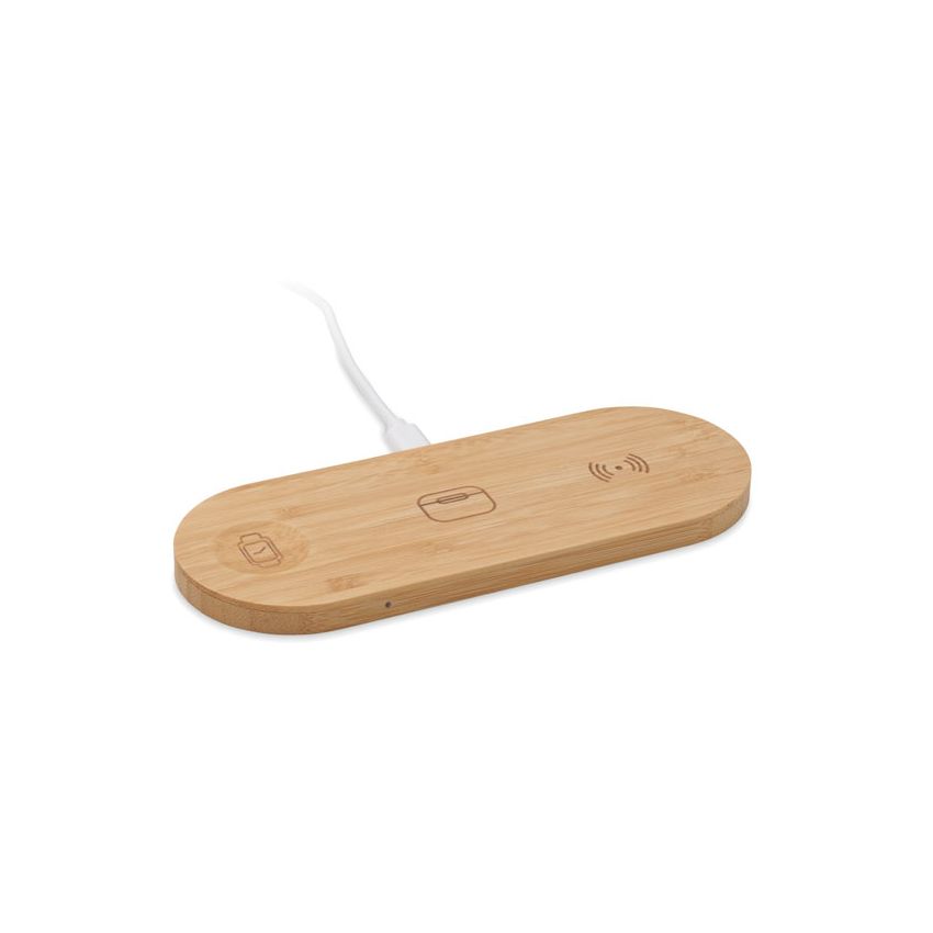 Cargador 3 en 1 inalámbrico 15W