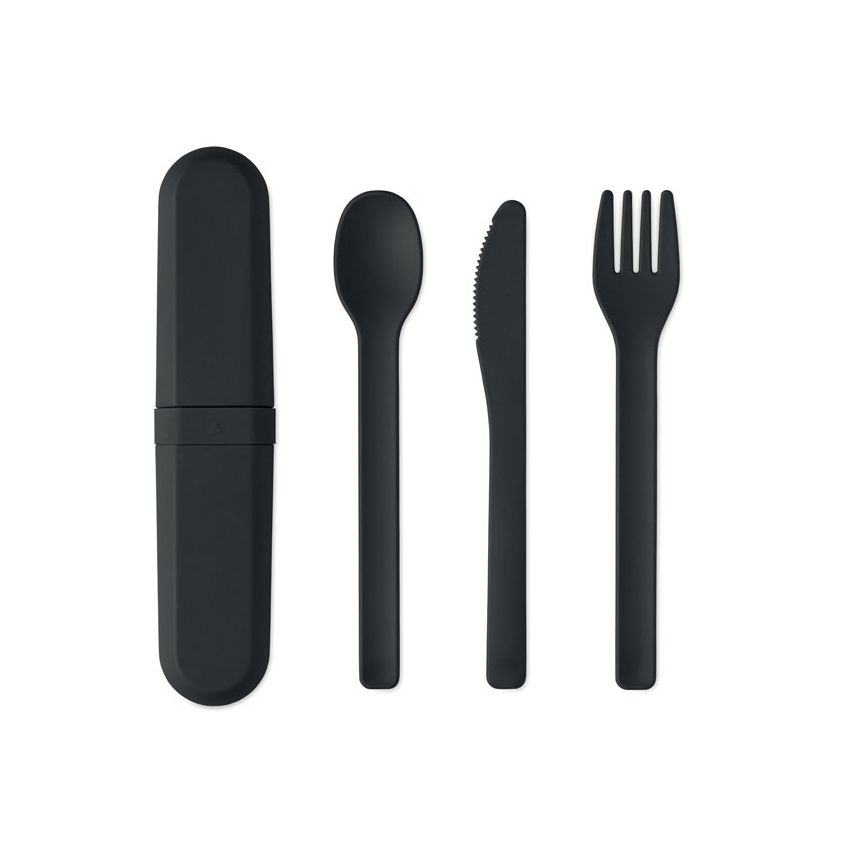 Cubiertos y estuche de PLA