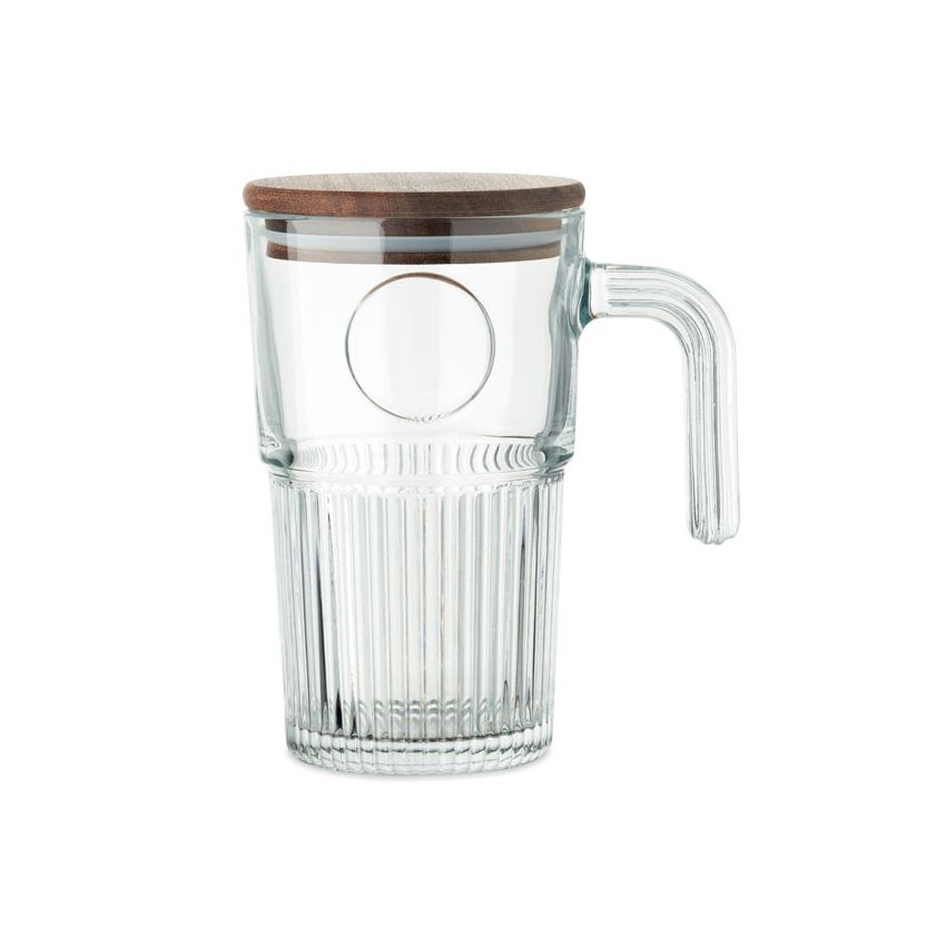 Taza de vidrio 450 ml