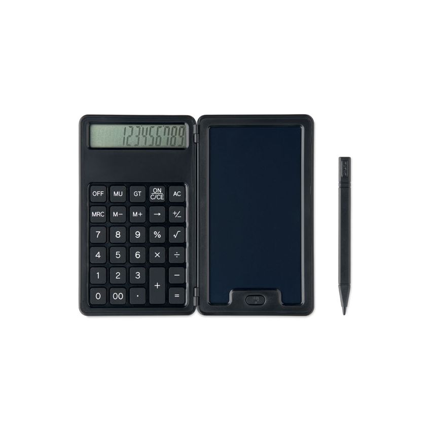 Calculadora con tableta LCD