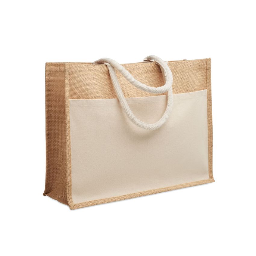 Bolsa de compras de yute