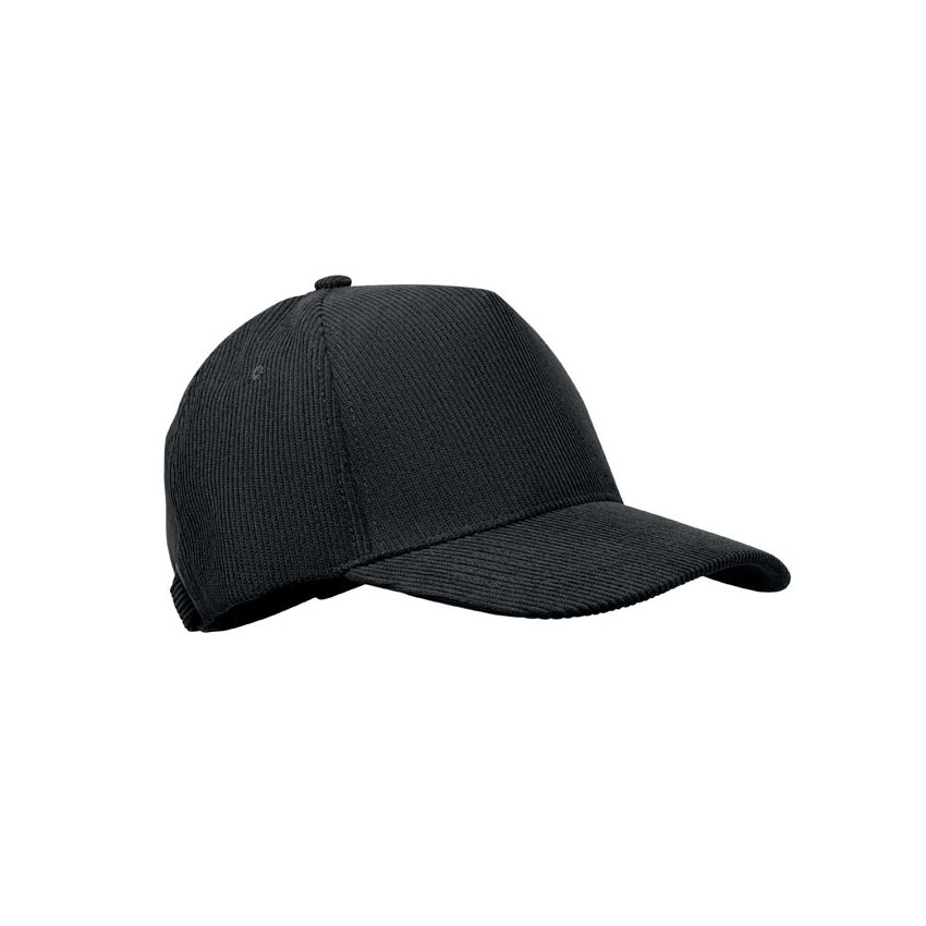 Gorra de pana de 5 paneles