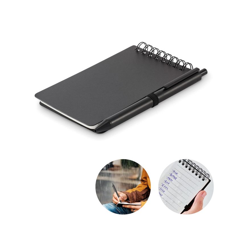 Cuaderno impermeable