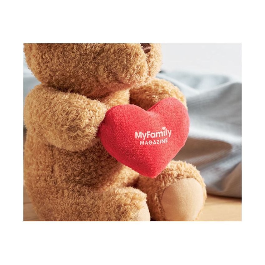 Oso de peluche con corazón