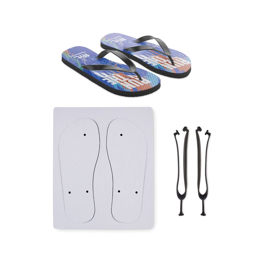 Chanclas de playa de sublimación