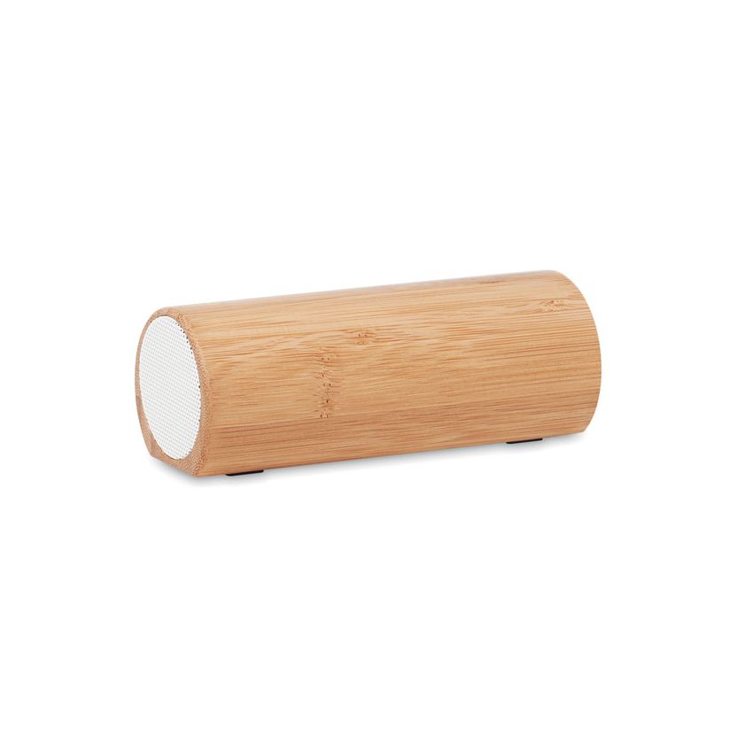 Altavoz inalámbrico 2x5W bambú