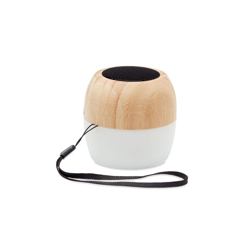 Altavoz de bambú inalámbrico 5.0