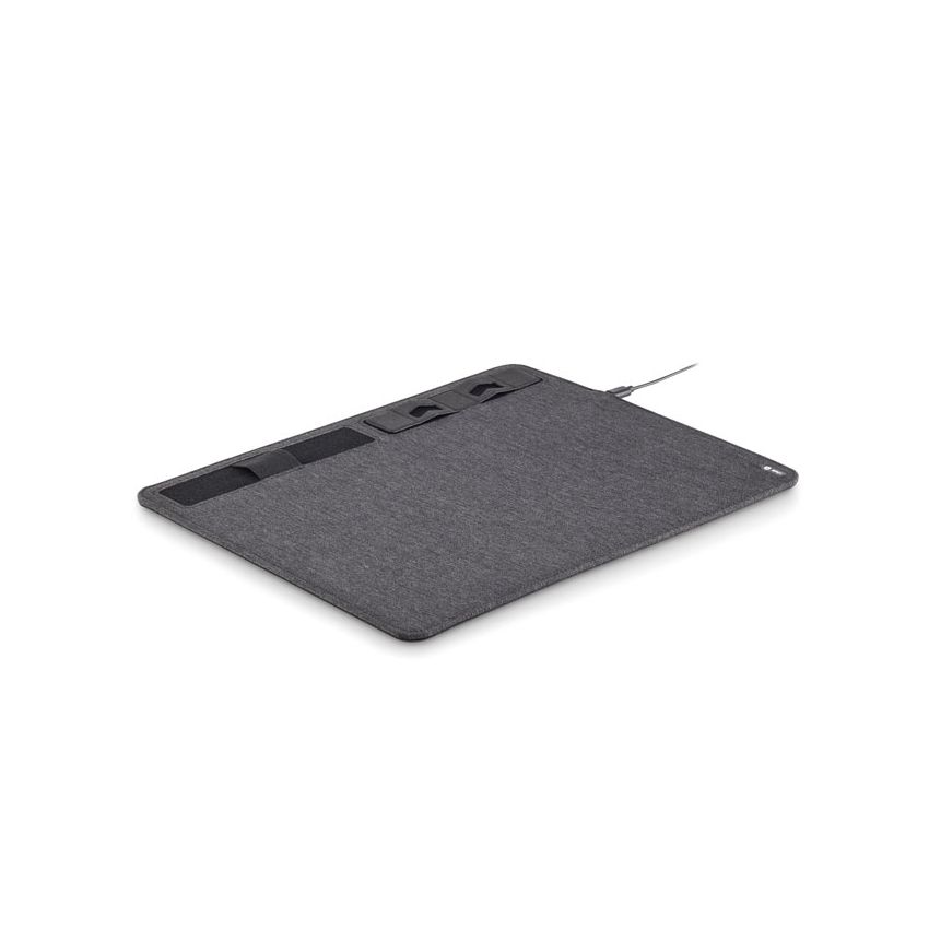 Alfombrilla de ratón cargadora de RPET