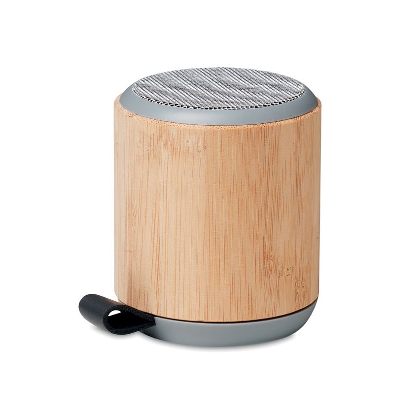 Altavoz de bambú inalámbrico 5.3