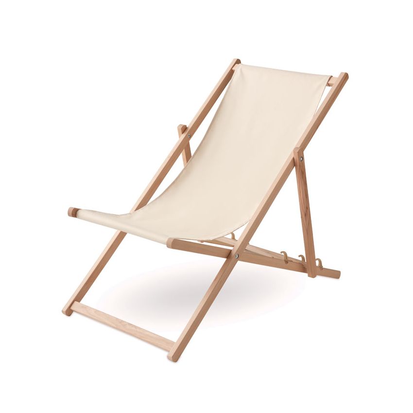 Silla de playa de madera