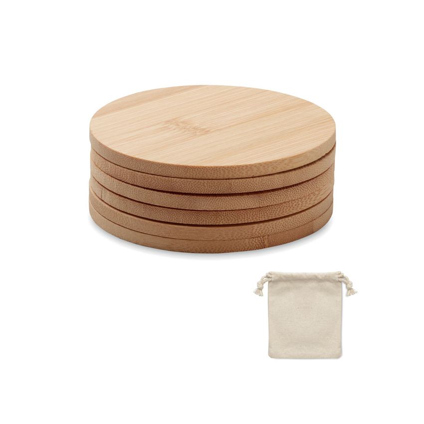 Set de 6 posavasos