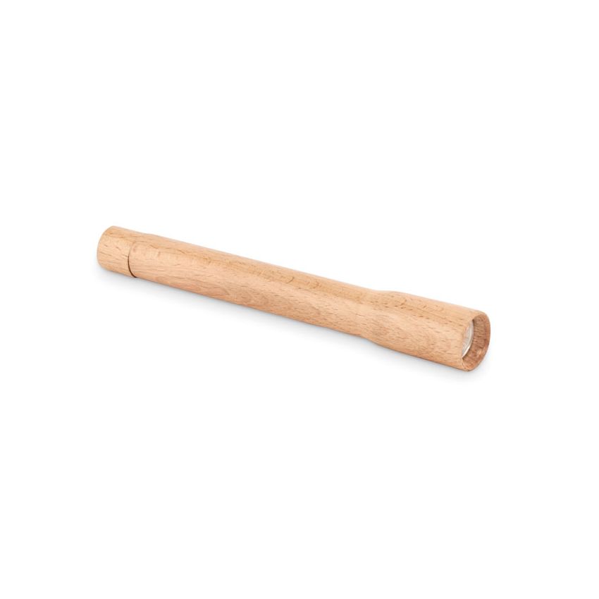 Linterna de madera luz COB