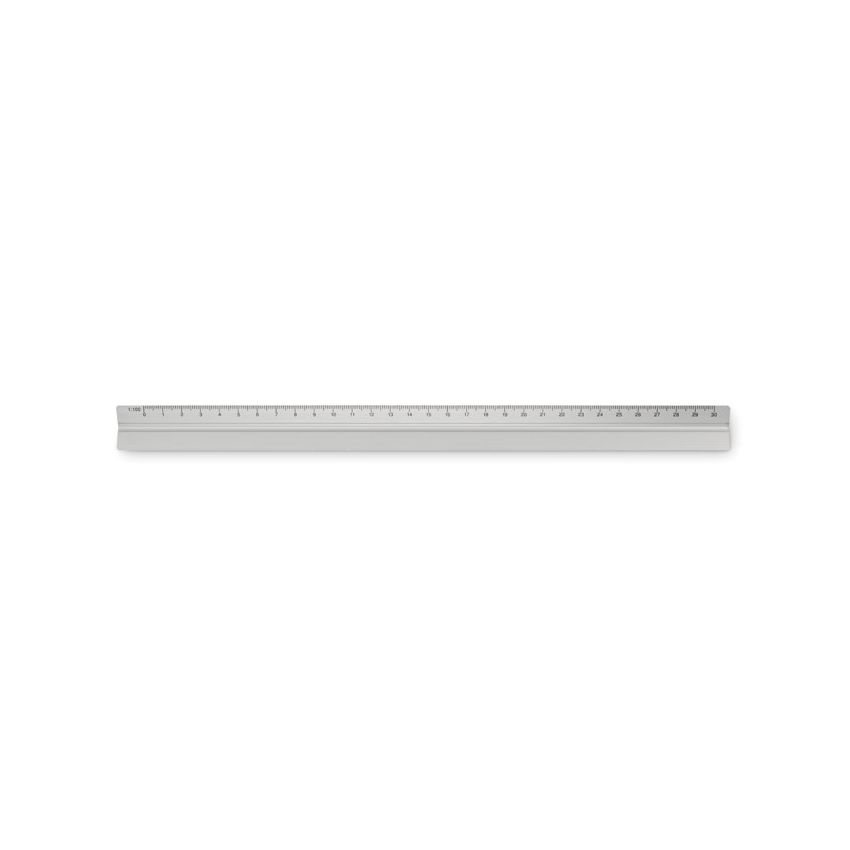 Regla de 30 cm de aluminio