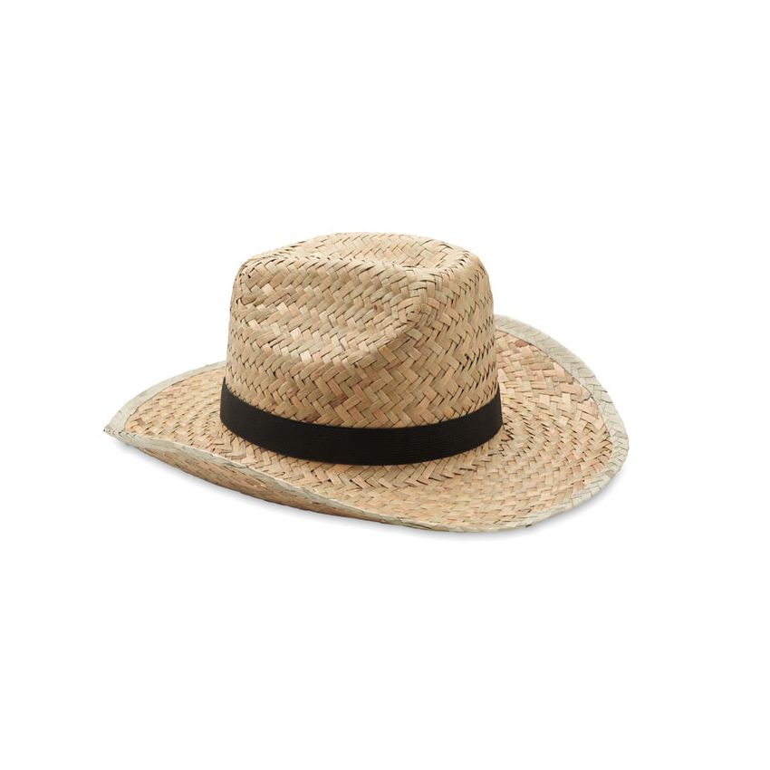 Sombrero vaquero de paja natural