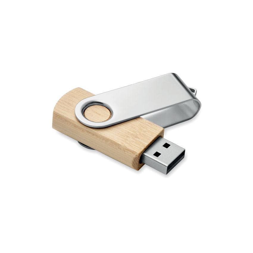 USB de bambú Techmate 16GB     MO6898-40