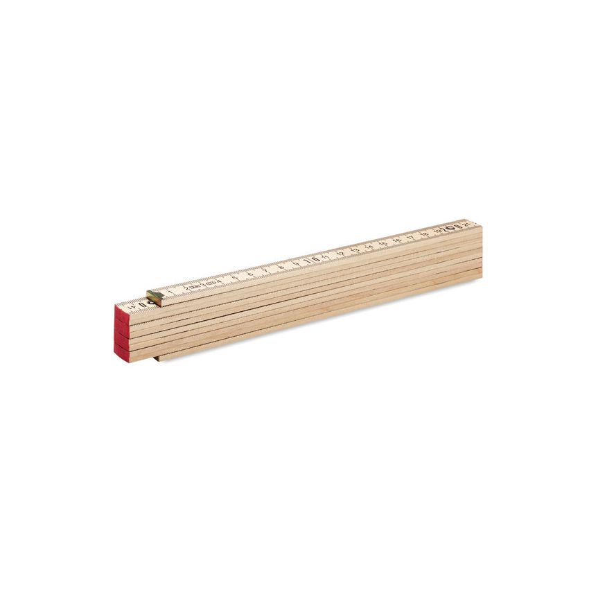Regla de carpintero de madera 2 m