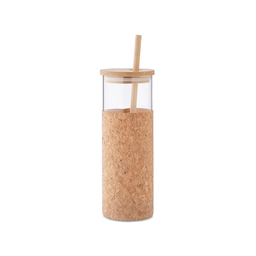 Vaso de vidrio con mango 450 ml