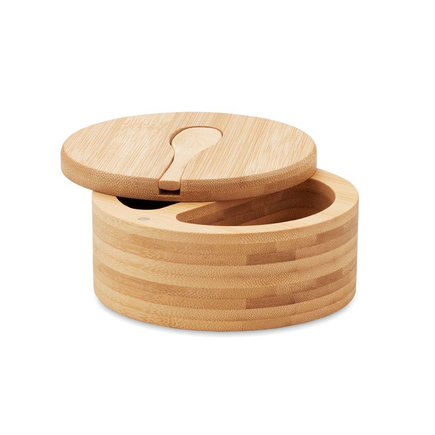 Caja para sal y pimienta de bambú