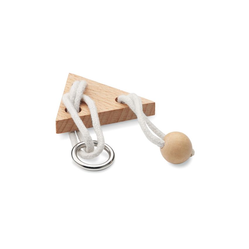 Juego triángulo de madera