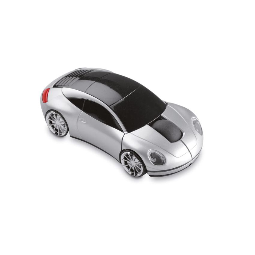 Ratón inalámbrico con forma de coche
