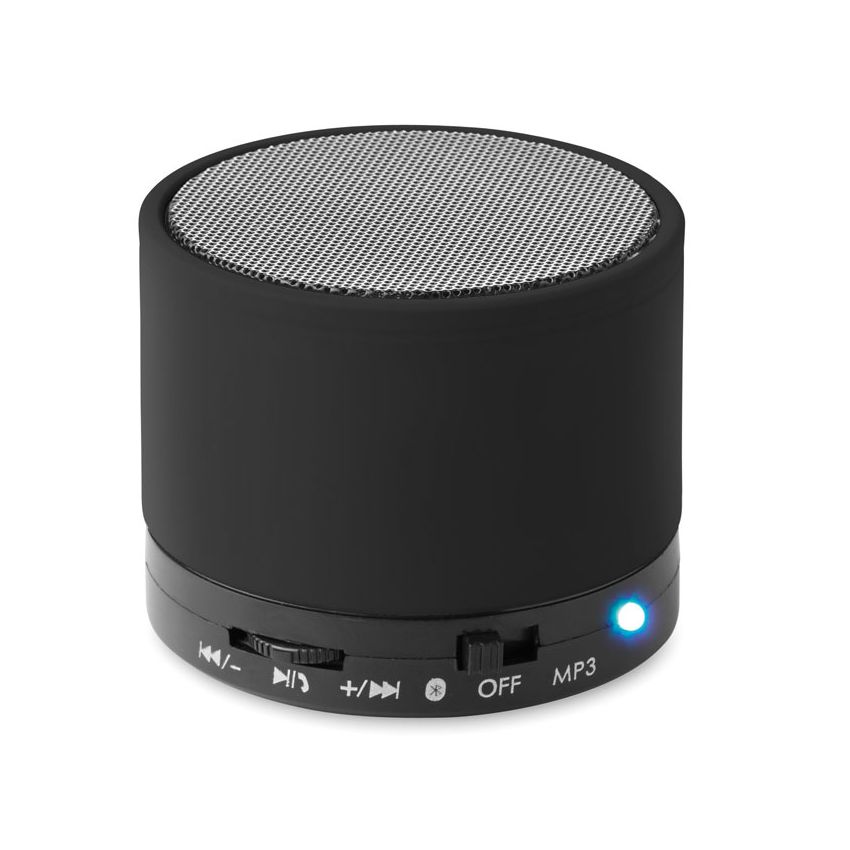 Altavoz inalámbrico redondo