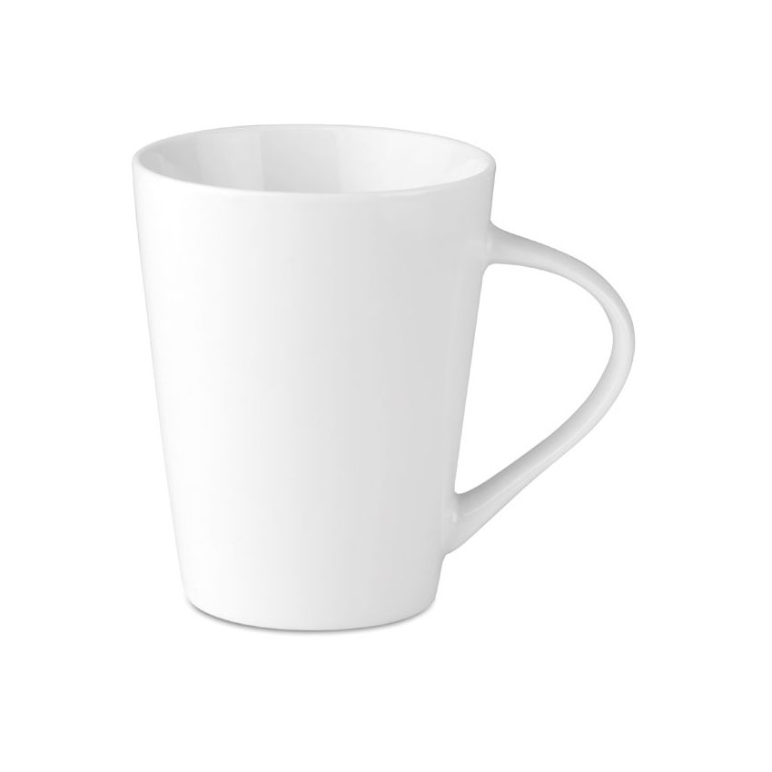 Taza cónica de porcelana 250 ml
