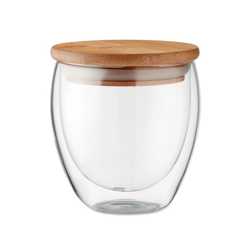 Doble vaso de pared 250 ml