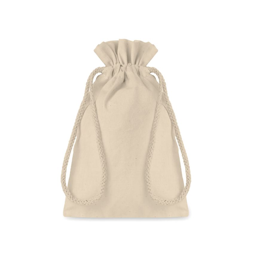 Bolsa de algodón con cordón