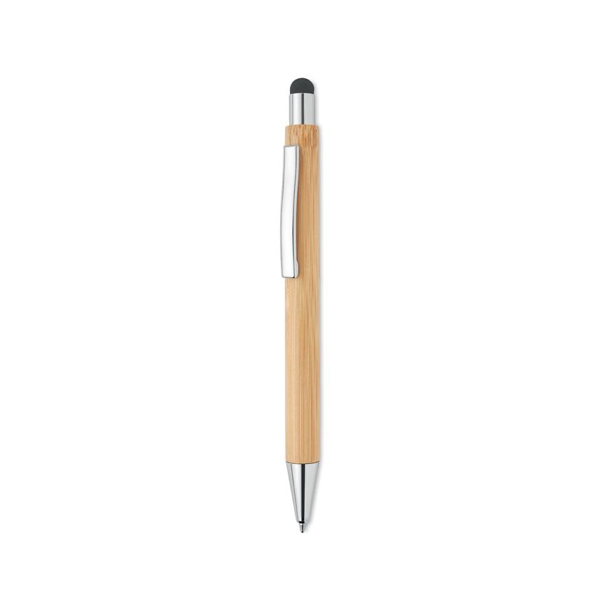 Bamboo ballpoint pen blue ink