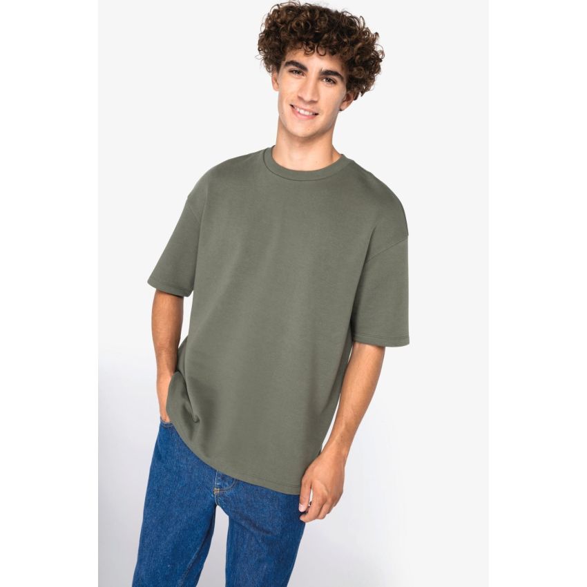 Camiseta oversize ecológica unisex de French Terry