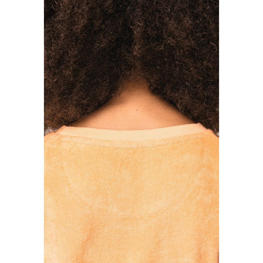 Camiseta eco-responsable de punto turco para niña