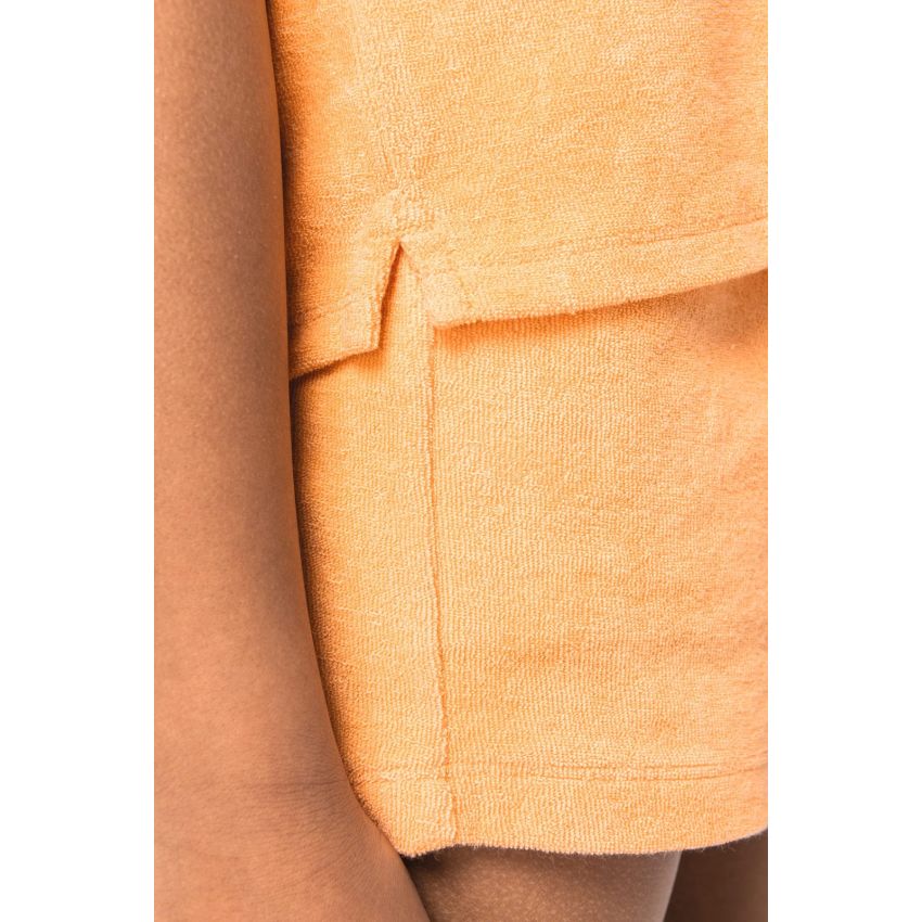 Camiseta eco-responsable de punto turco para niña