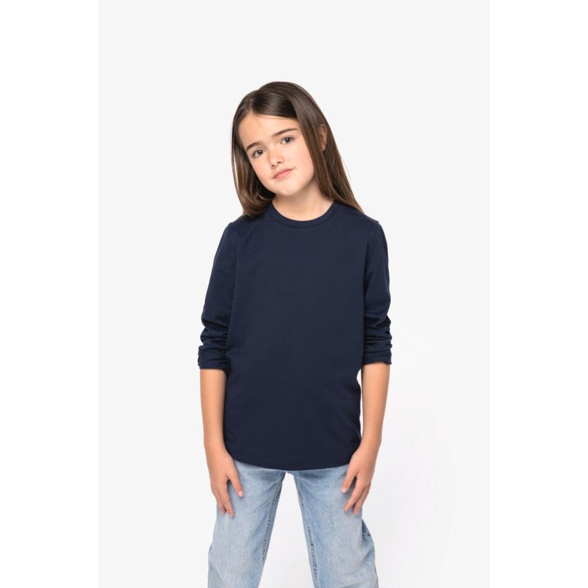 Camiseta infantil ecológica de manga larga