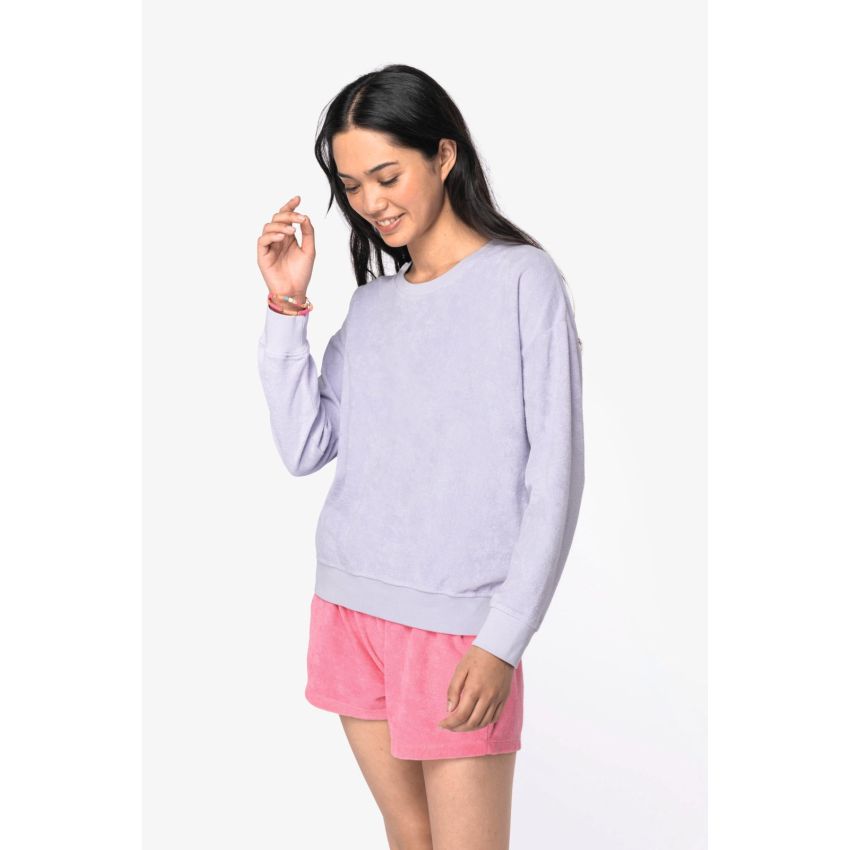 Sudadera ecológica de felpa turca para mujer